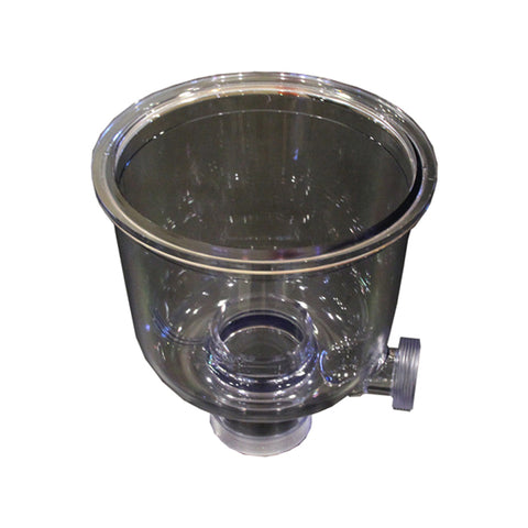 Waterco Clear Polycarbonate Sediment Chamber to suit MultiCyclone 16, (Bowl only)